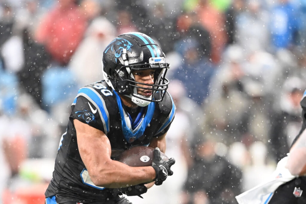 Panthers’ Chuba Hubbard is week-to-week with hamstring, coach Dave Canales says