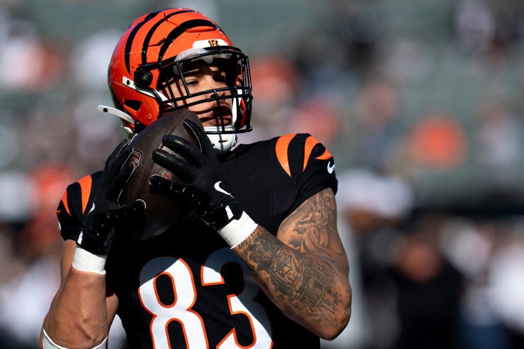 Bengals TE Erick All Returns to Full Health, Back in Spring Work After Second ACL Tear