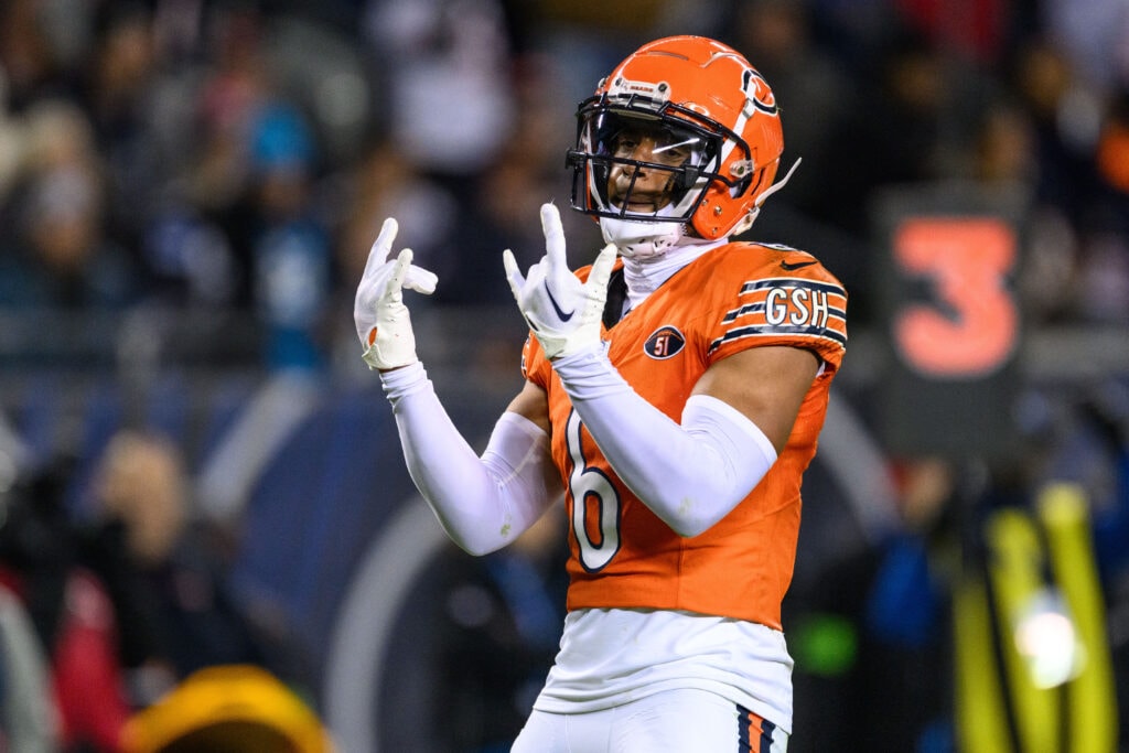 Kyler Gordon remains sidelined for Chicago Bears minicamp as soft-tissue injury rehab continues