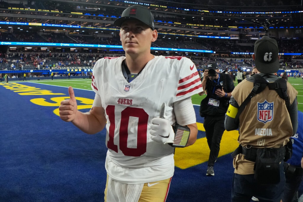 Mac Jones plays down trade buzz as 49ers backup QB says he is comfortable in San Francisco