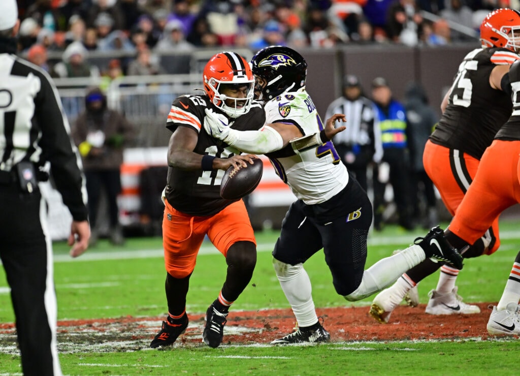 Ravens LB Teddye Buchanan is “really far ahead of schedule” in ACL recovery, coach says