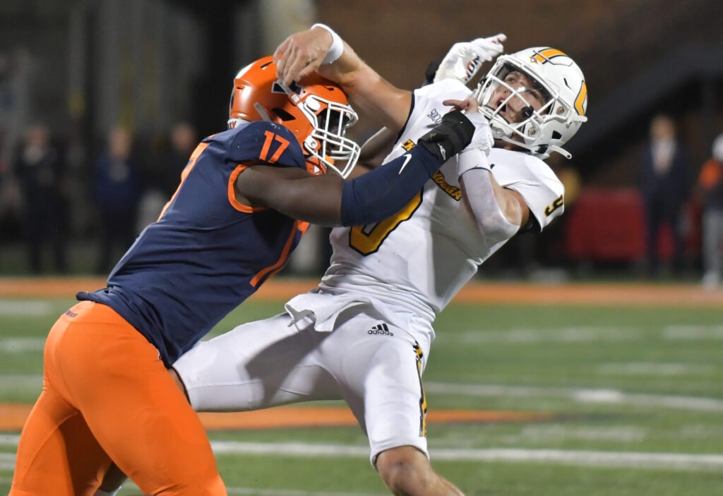 Patriots rookie edge Gabe Jacas missing mandatory minicamp after surgery, coach says