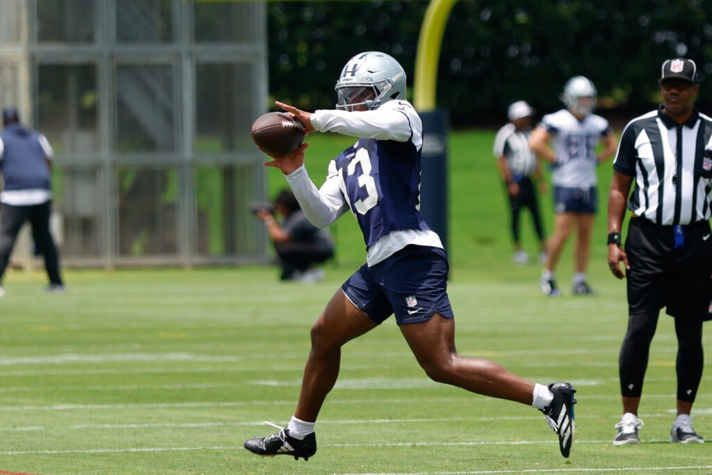 Cowboys rookie Caleb Downs is getting cross-trained for slot corner work