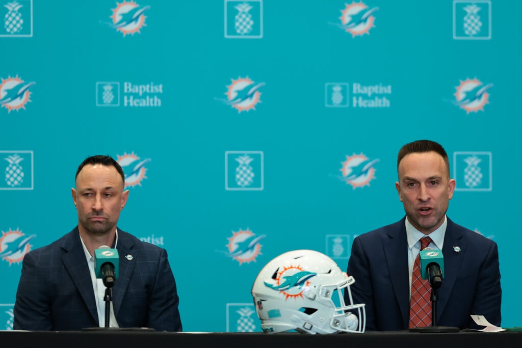 Miami’s Dolphins confront another post-rebuild reset as Chris Grier era fades