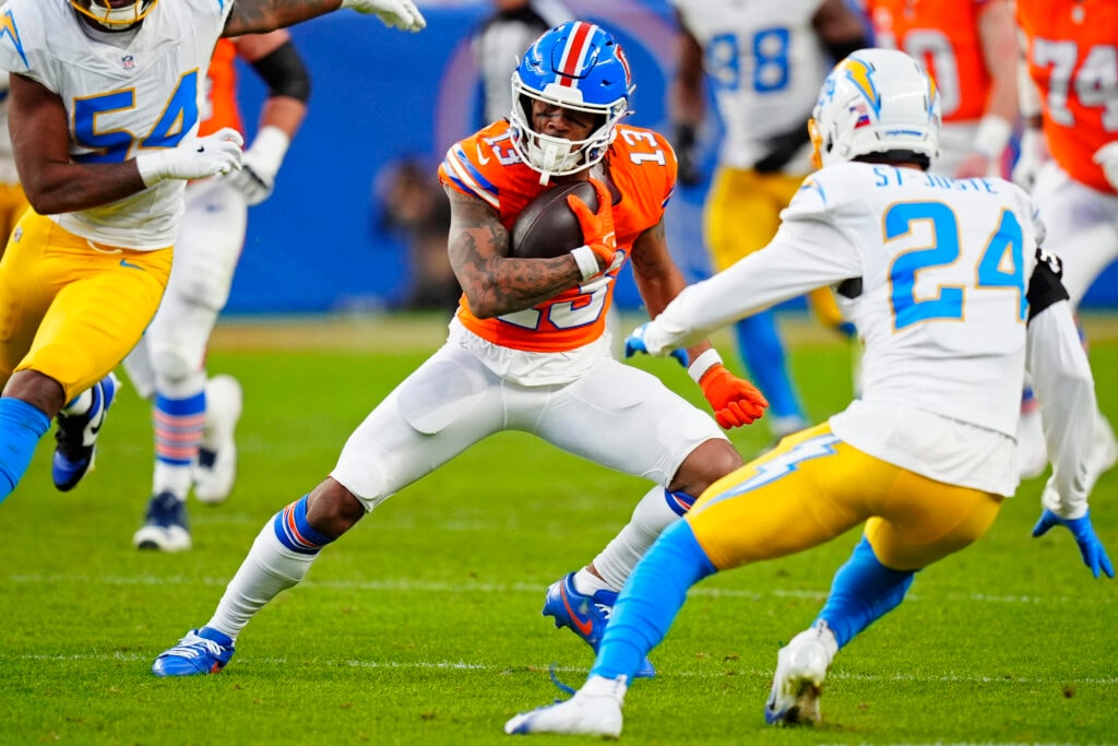 Broncos Place WR Pat Bryant on Injured Reserve After Ankle Injury
