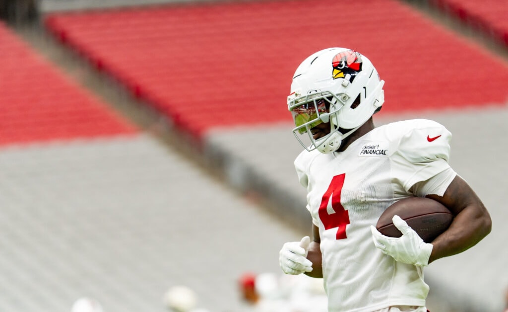 Cardinals RB Jeremiyah Love dealing with high ankle sprain after preseason debut