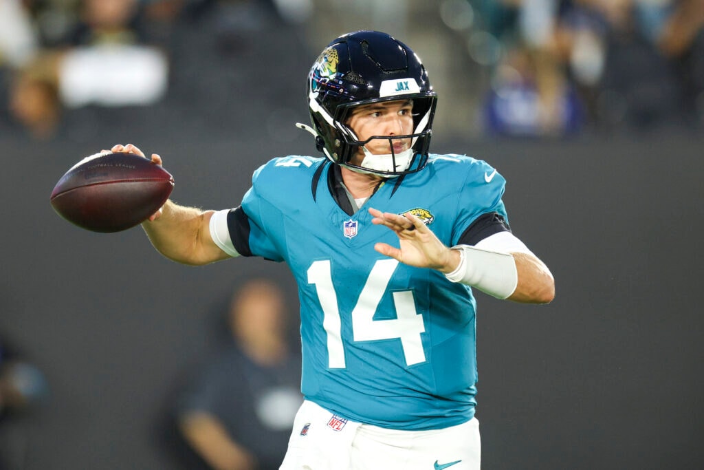 Jaguars release QB Nick Mullens, clearing roster space after Quinn Ewers acquisition