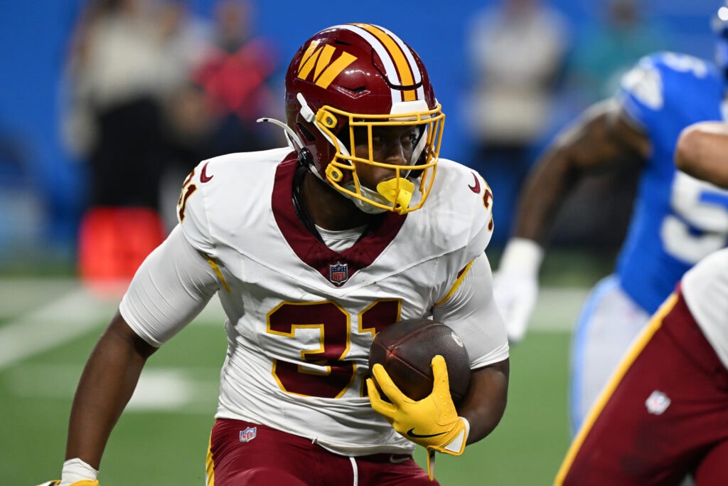 Commanders waive rookie RB Kaytron Allen as roster plans shift