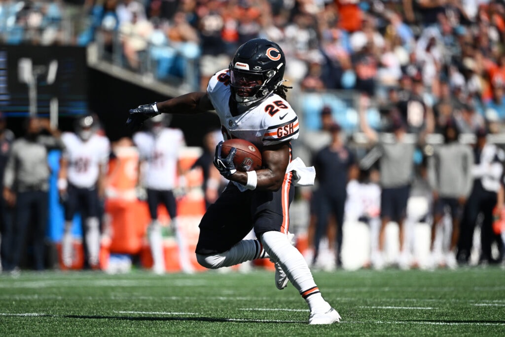 Bears RB Kyle Monangai Turf-Toe Watch Could Affect Backfield Depth