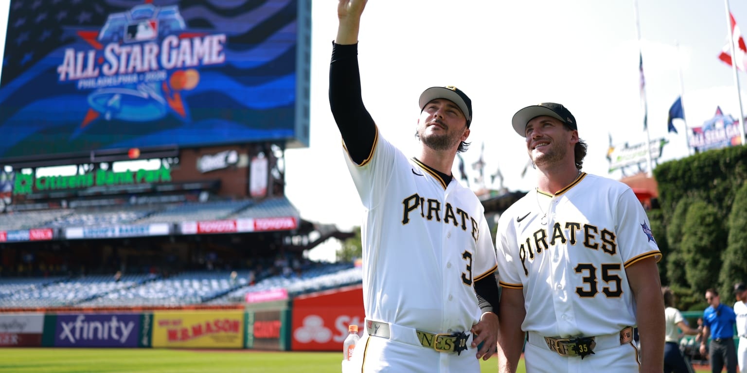 Paul Skenes and Braxton Ashcraft bring the laughs to the All-Star spotlight at Citizens Bank Park