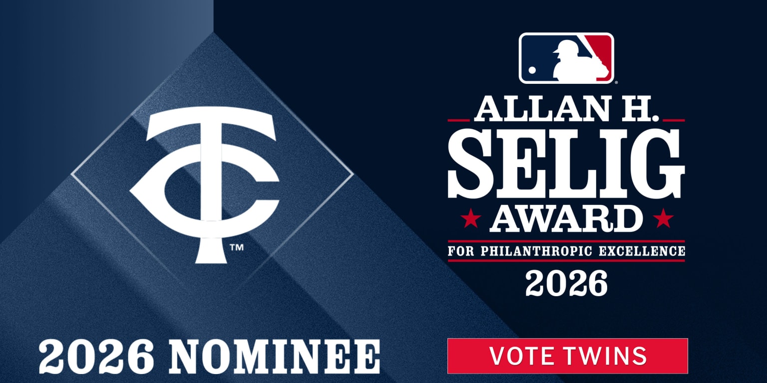 Twins are an Allan H. Selig Award finalist, advancing the “Girls Belong in Baseball” initiative