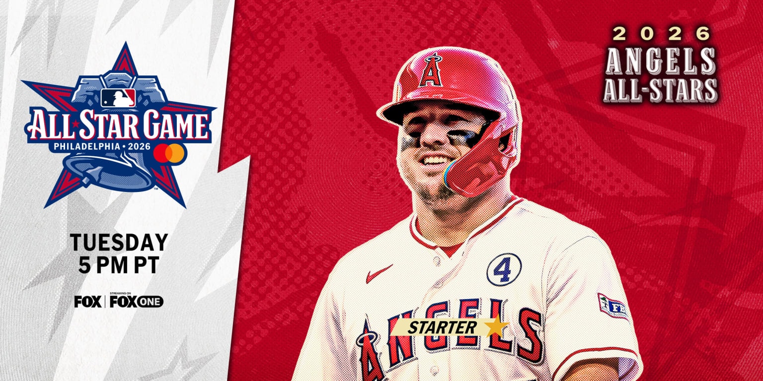 Mike Trout voted an American League starting outfielder for 2026 All-Star Game, setting a rare record