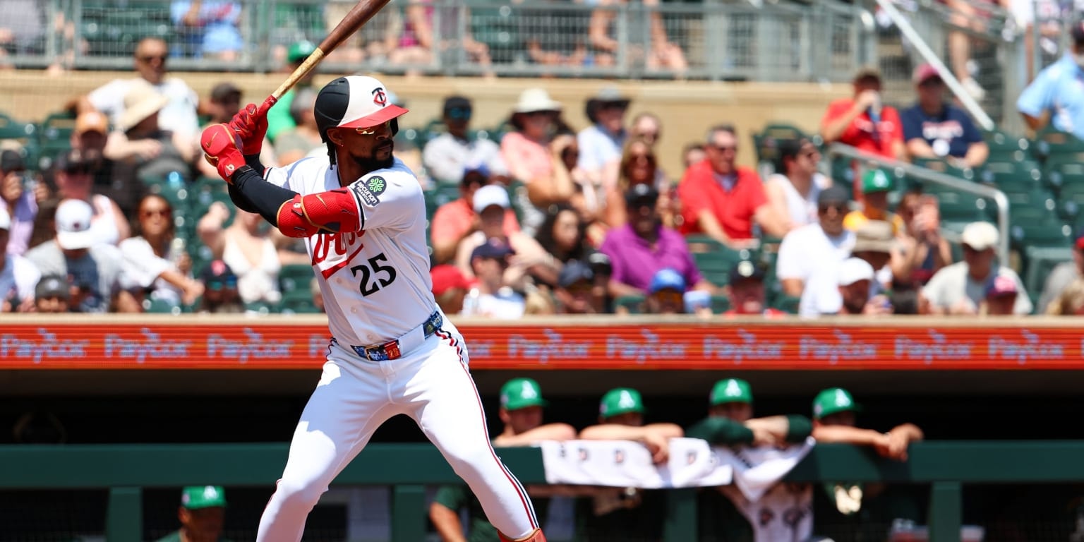 Byron Buxton makes first on-field batting-practice steps toward return for Twins