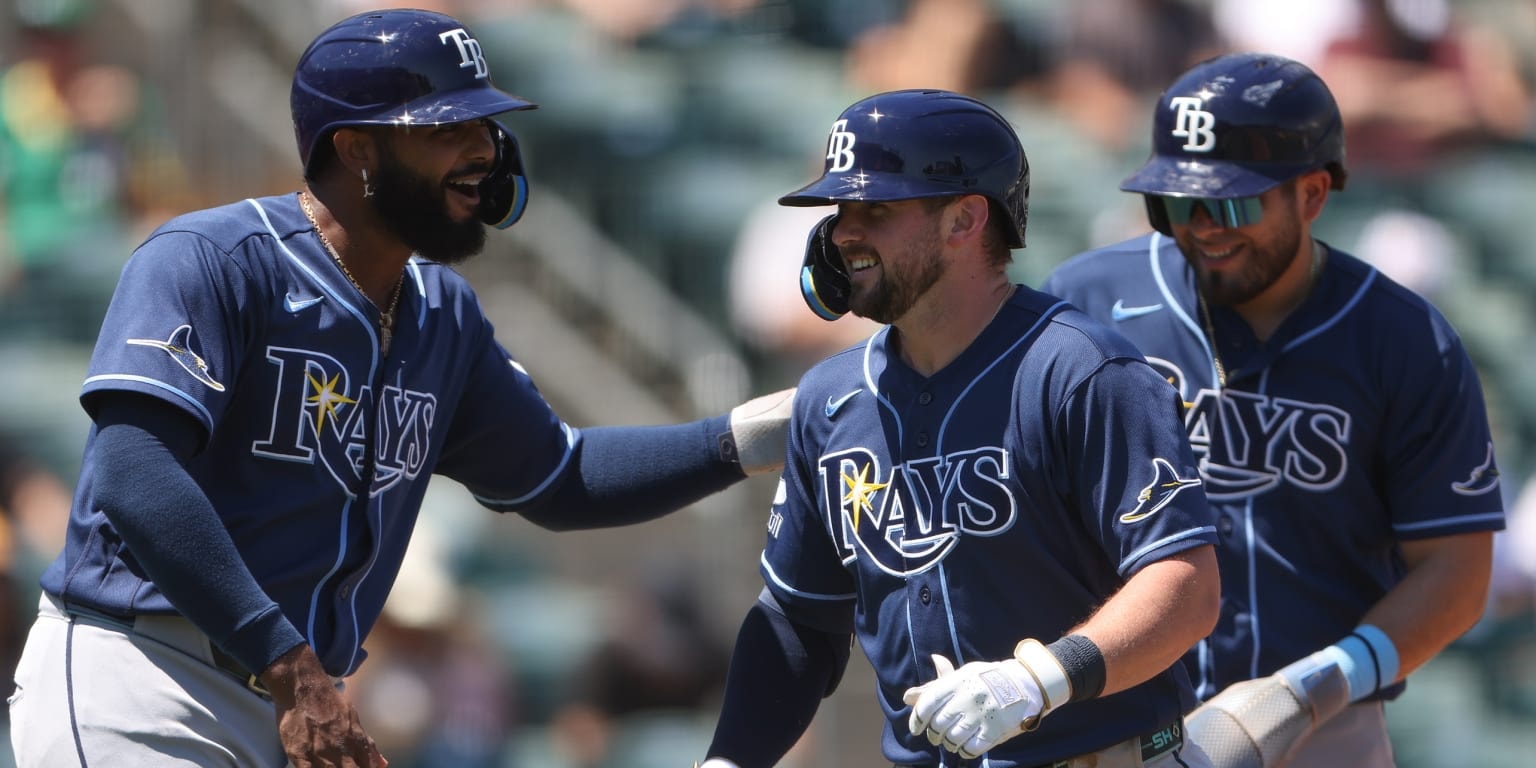 Rays rattle off first perfect 3-series road run with 9 straight wins
