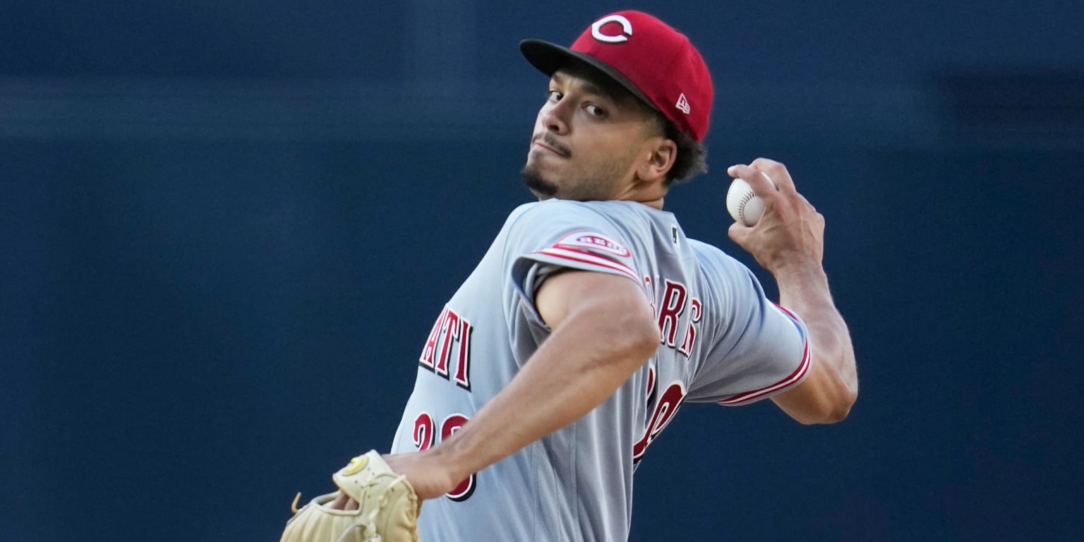 Chase Burns throws 105 pitches for Reds while pitching with cut finger after water bottle mishap
