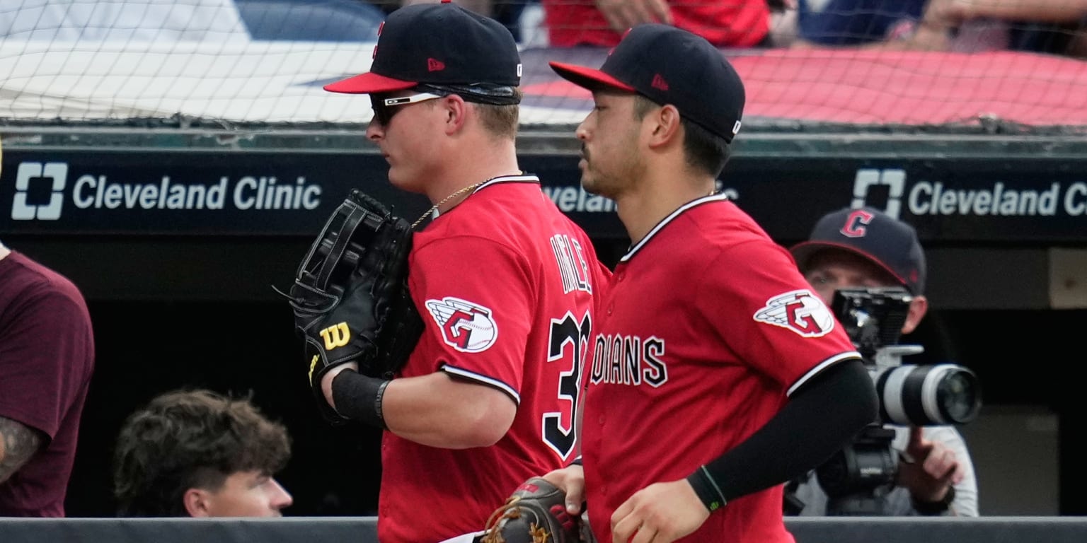 Guardians rookie Cooper Ingle turns a miscue into a lesson after a costly seventh-inning error