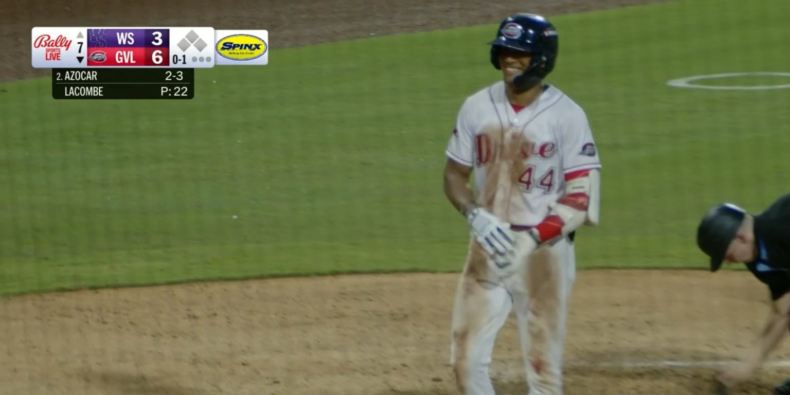Red Sox top prospect Enddy Azocar keeps producing in High-A, delivers a homer and two hits for Greenville