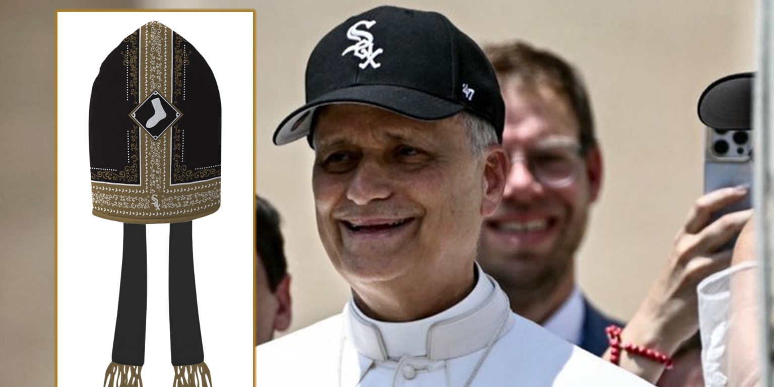 Pope Leo XIV gets his own White Sox “Pope Hat,” tying a Chicago fan to a World Series moment