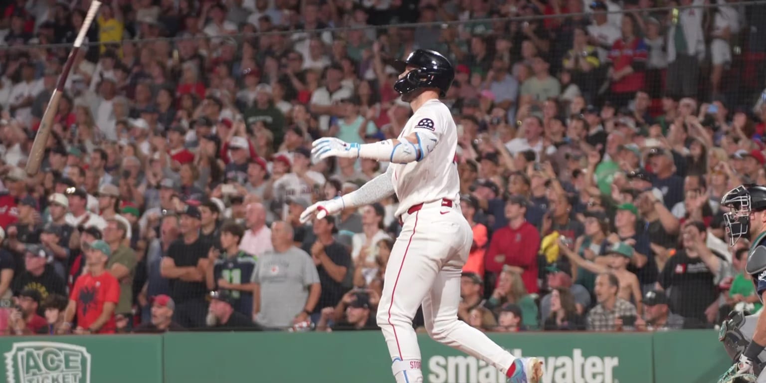 Trevor Story and Roman Anthony spark Red Sox walk-off in 10th to outlast the Mariners, 9-8