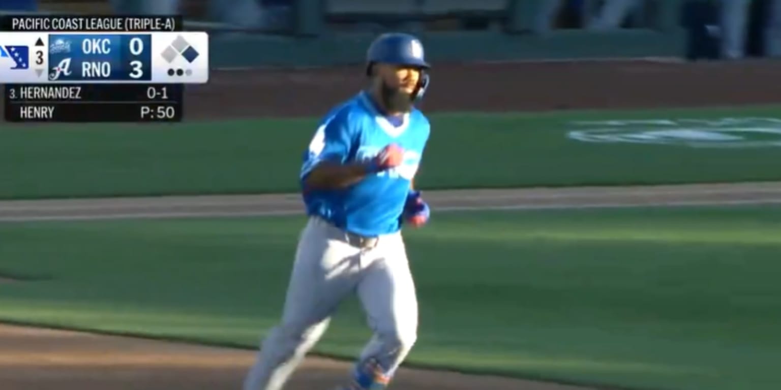 Teoscar Hernández homers in first rehab game for Oklahoma City as Dodgers return timeline edges closer