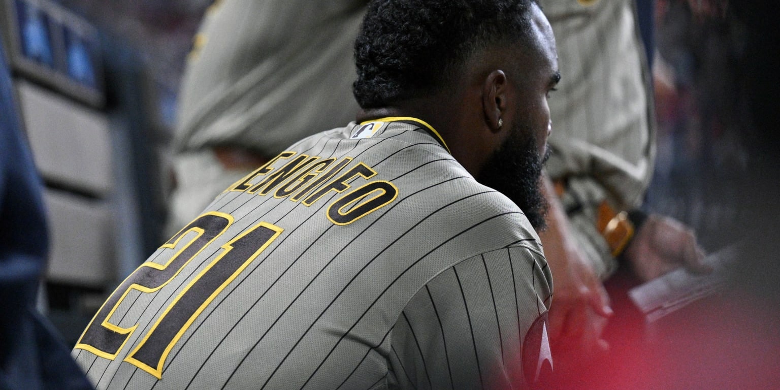 Luis Rengifo removed after crumpling on infield turf in 7th inning of Padres-Rays loss
