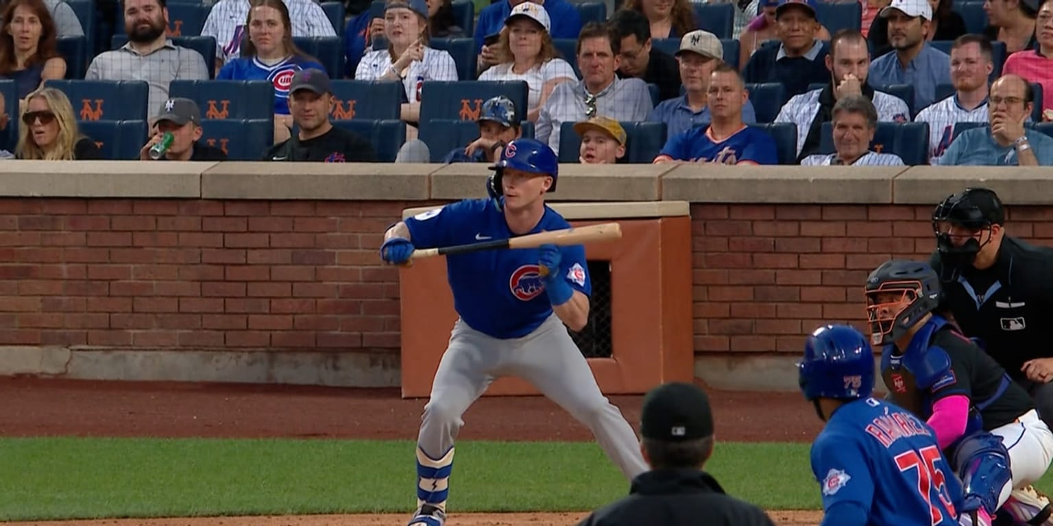Pete Crow-Armstrong turns bunting into a clutch RBI play as Cubs take the lead vs. Mets at Citi Field