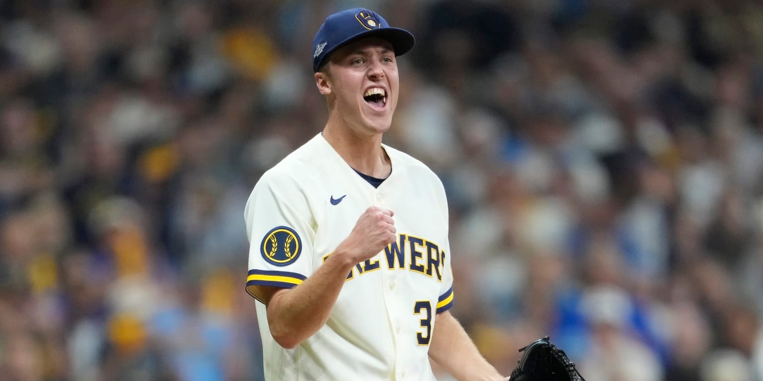 Jacob Misiorowski grinds through traffic as Brewers press Dodgers in NLCS Game 1