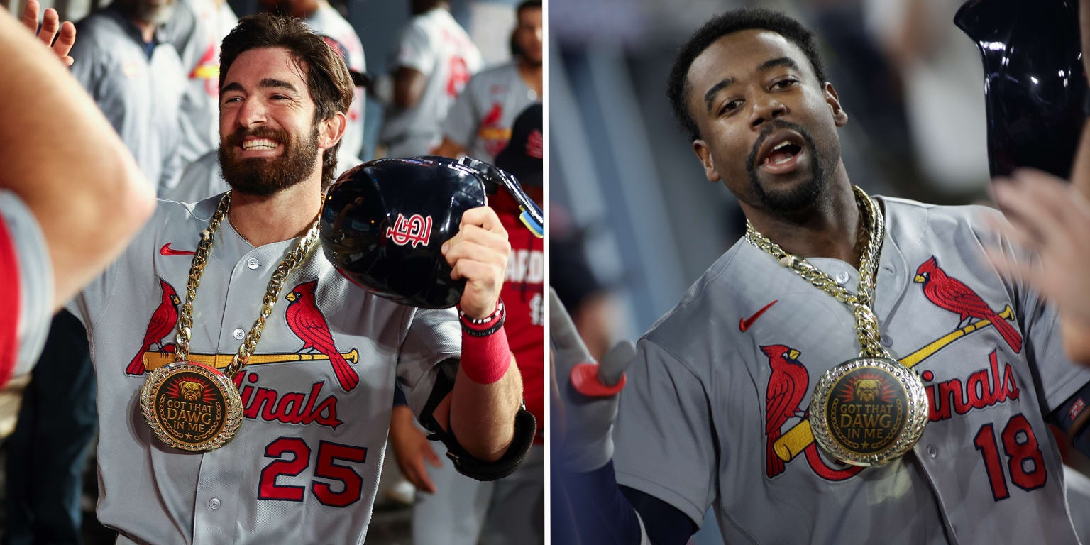 Cardinals’ 13-8 rout at Dodgers Stadium turns on one historic offensive surge