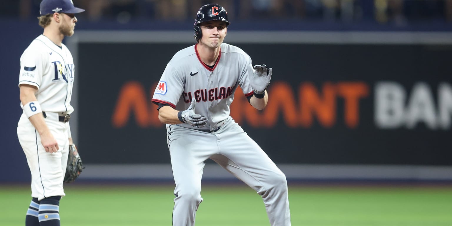 DeLauter’s swing-and-smile response to the José Ramírez plan lifts the Guardians in ALCS Game 1