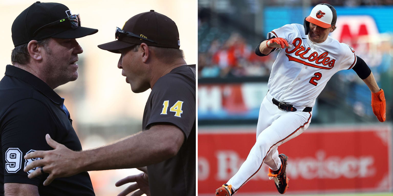 Controversy at Camden Yards after Gunnar Henderson hit by pitch leads to two Orioles ejections