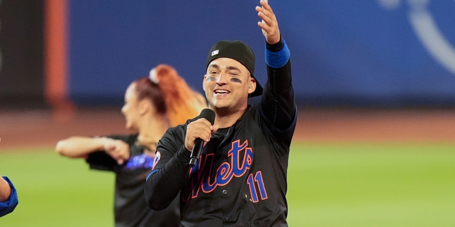 Jose Iglesias returns to Citi Field for ceremonial first pitch as Mets ride momentum