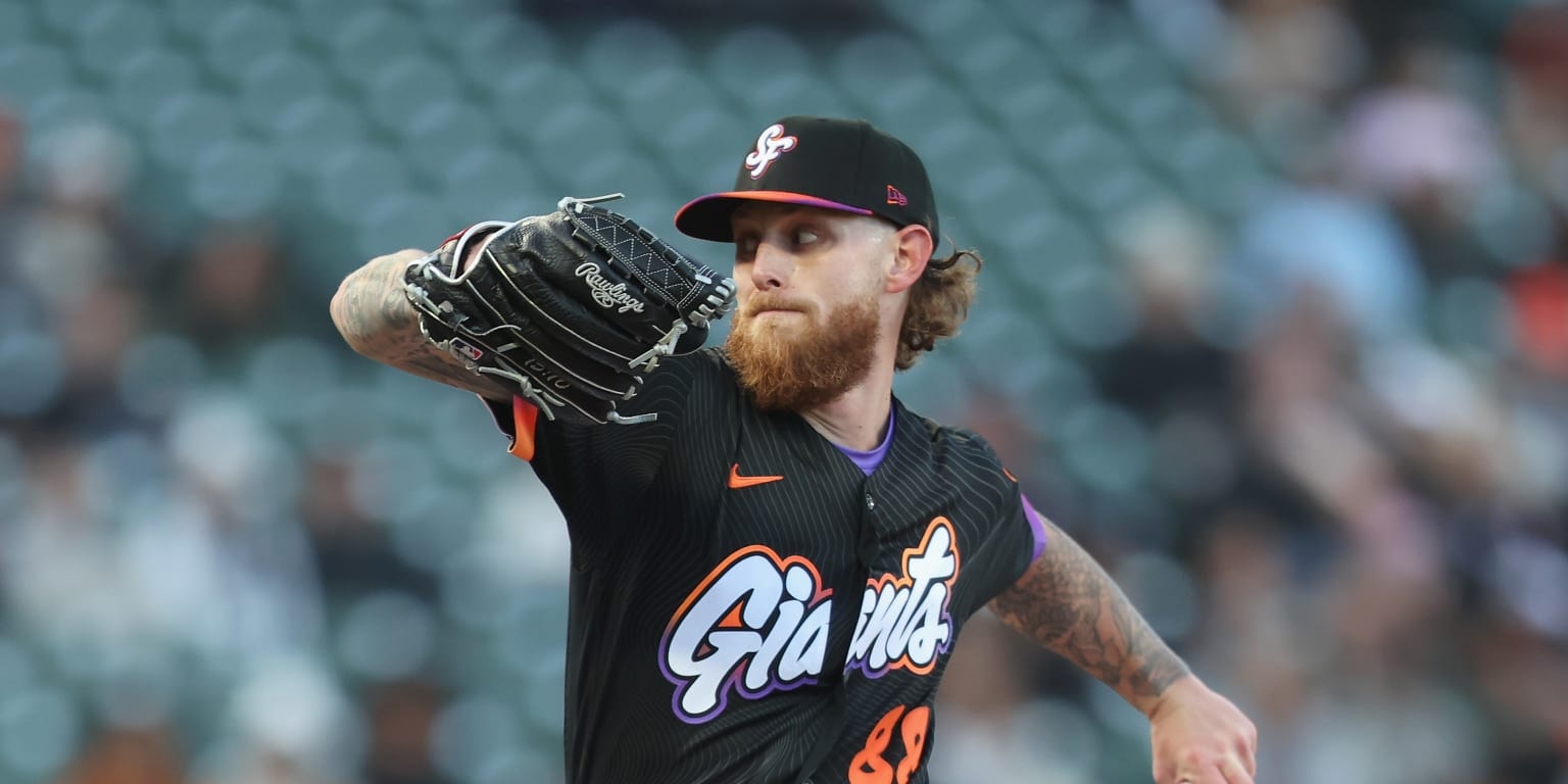 Carson Whisenhunt battles through early trouble, records career-high 5 2/3 innings as Giants top Astros