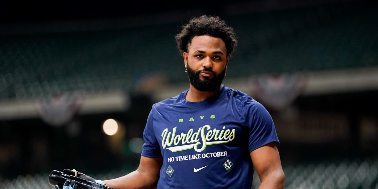 Junior Caminero hits a batting-practice HR and damages American Family Field’s center-field videoboard before World Series Game 1