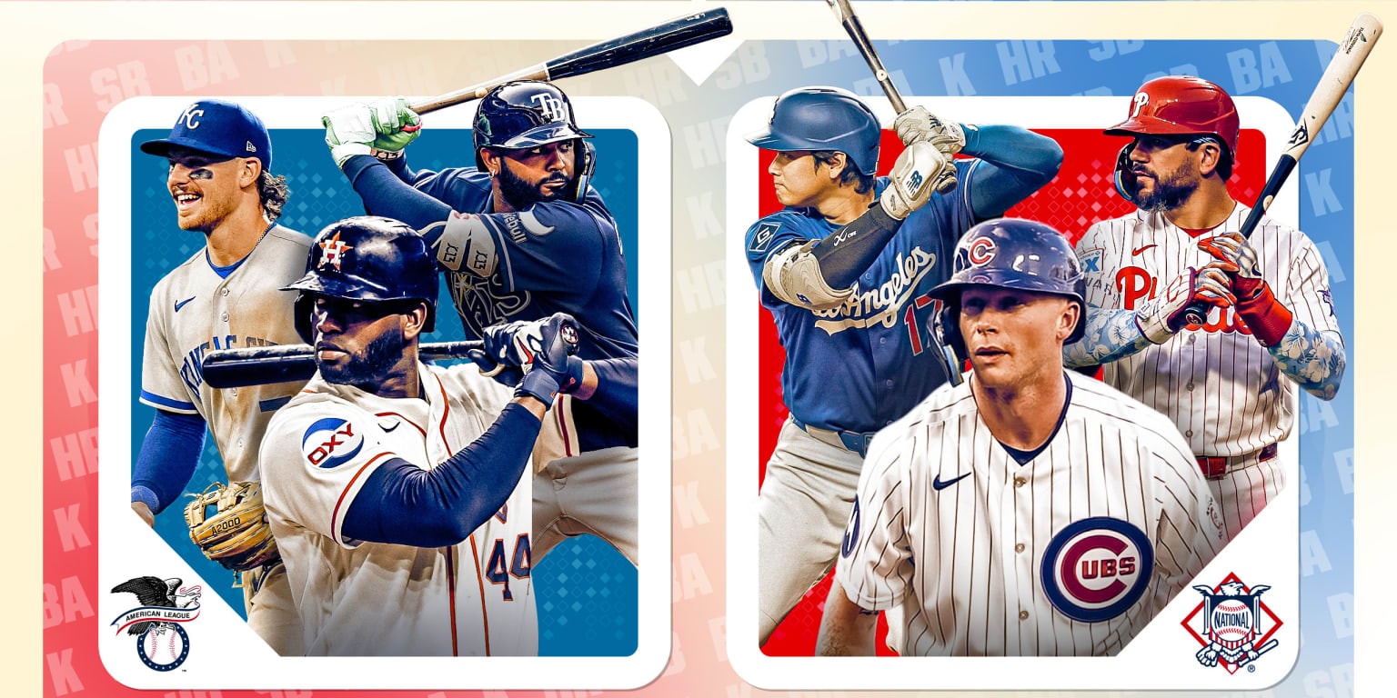Kyle Schwarber slides in as No. 3 in MLB’s latest 2026 MVP poll, Yordan Alvarez continues to lead
