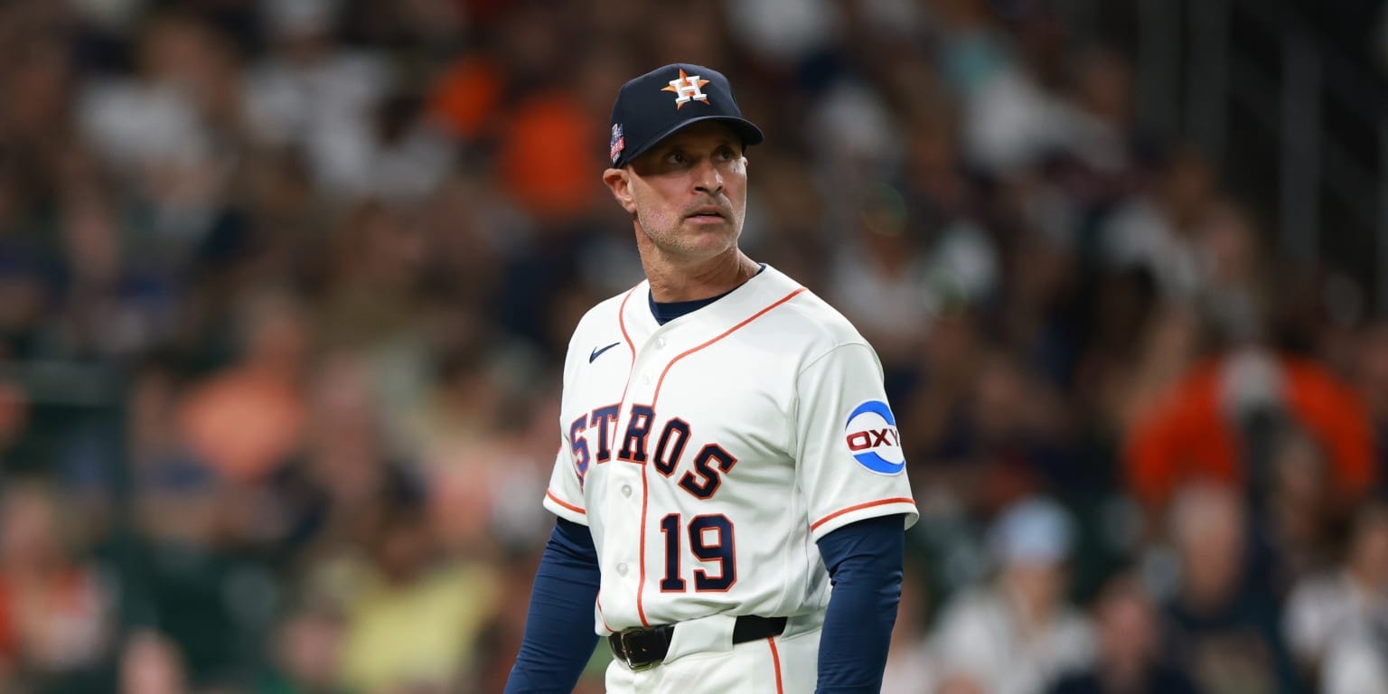 Espada absent from Astros’ dugout at start of Sunday game for family emergency