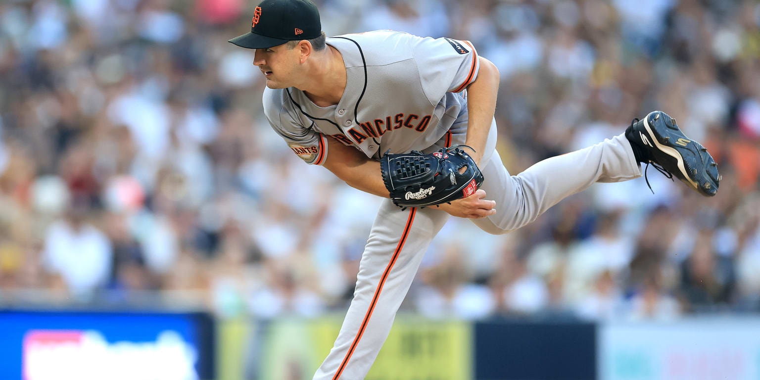 Braves acquire right-hander Tyler Mahle from Giants in trade for Minor League reliever Anthony Molina