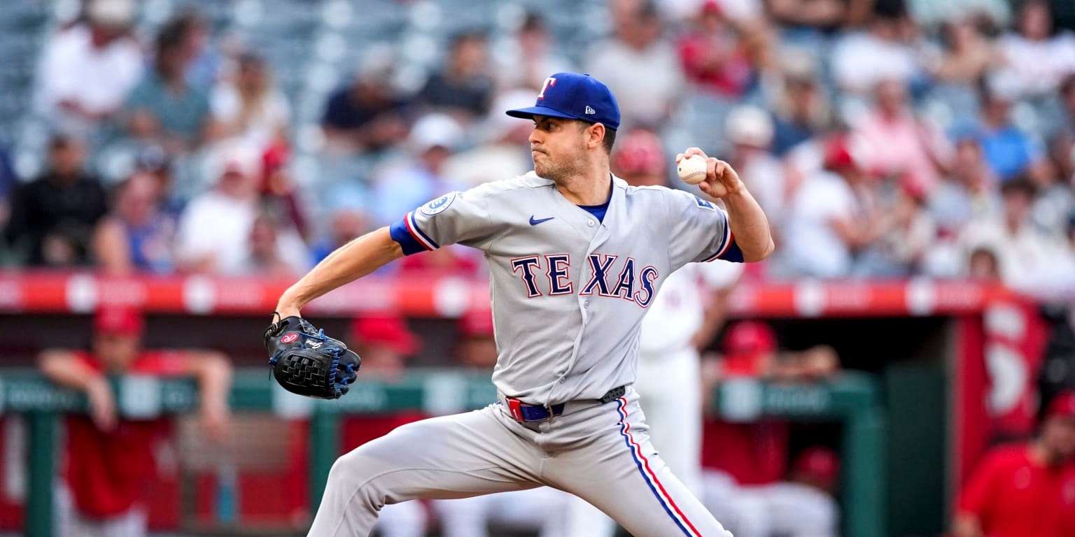 MacKenzie Gore whiffs nine as Rangers rally past Angels in extras to open series