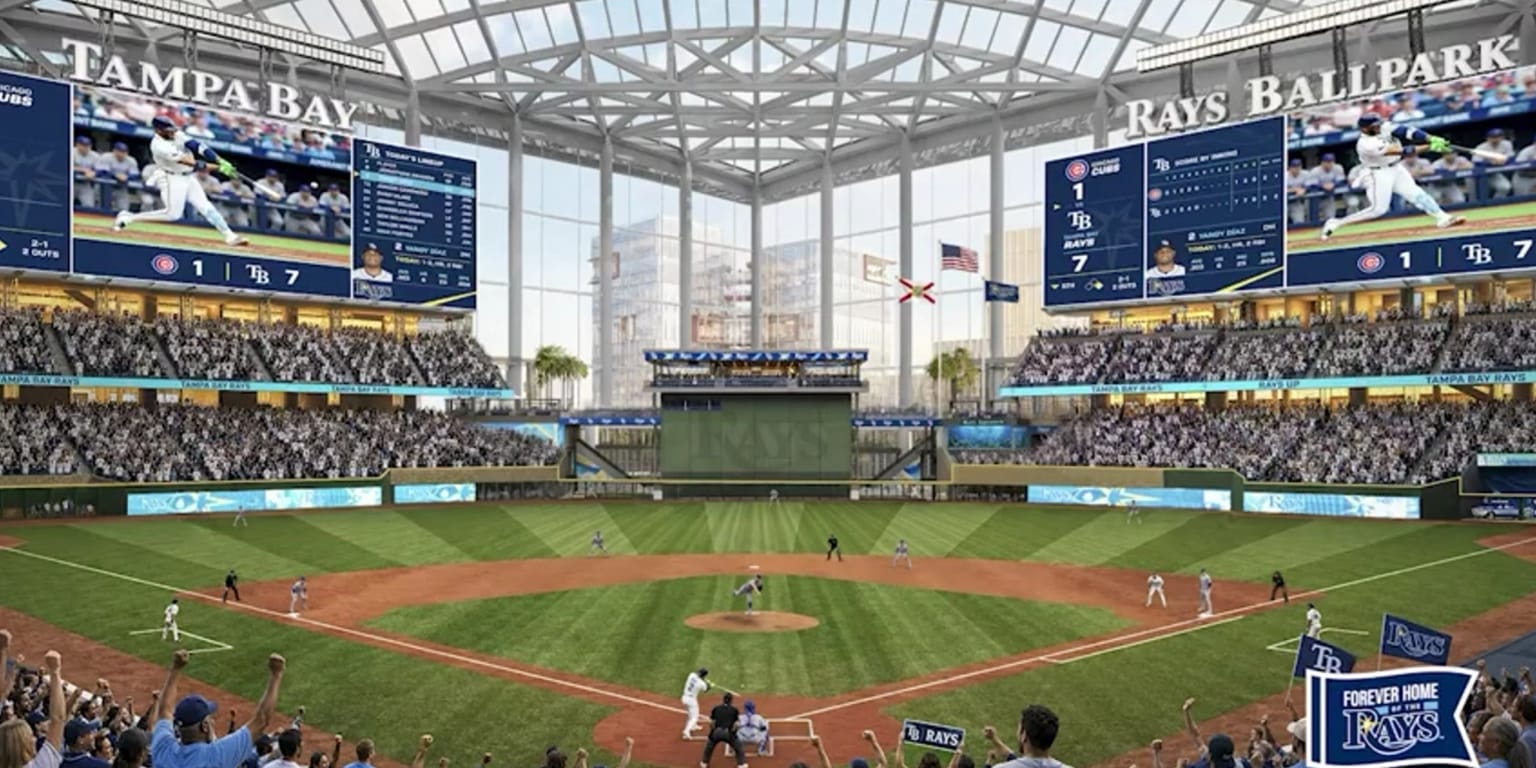 Rays clear next step toward long-term home as Hillsborough County approves new ballpark