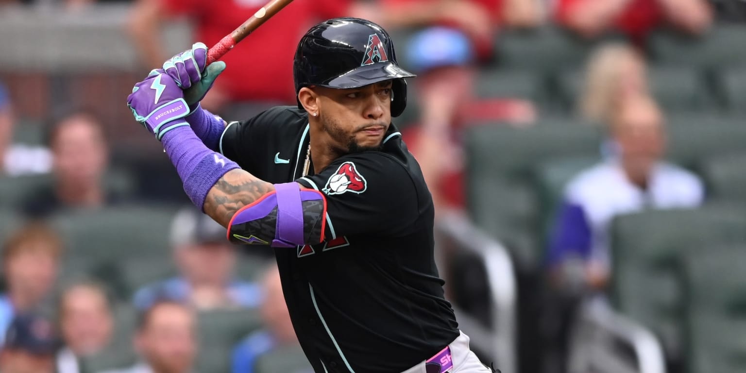 Ketel Marte leaves early with left knee soreness against Braves