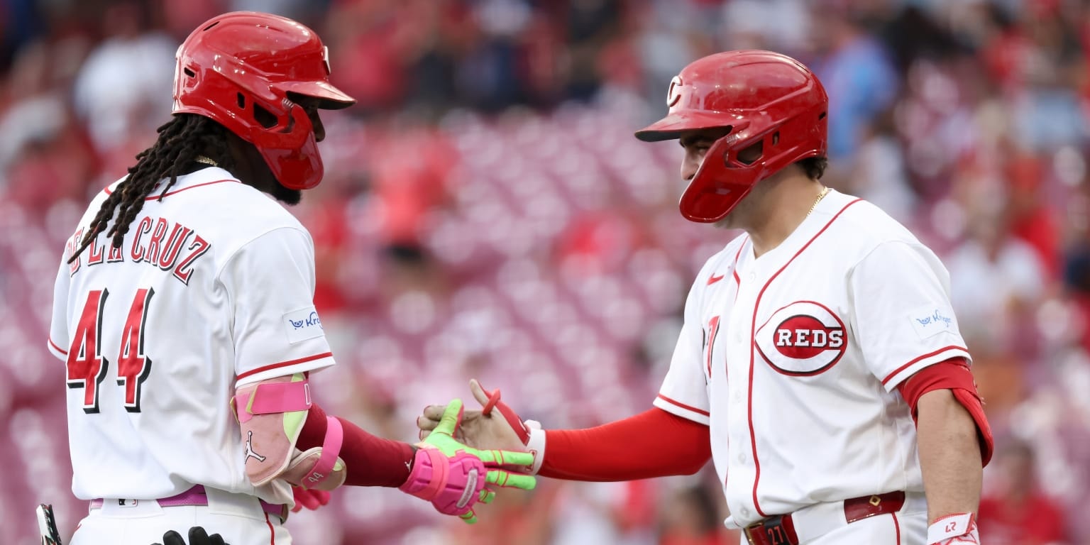 Reds complete first home series sweep of the season with 6-5 win over Athletics