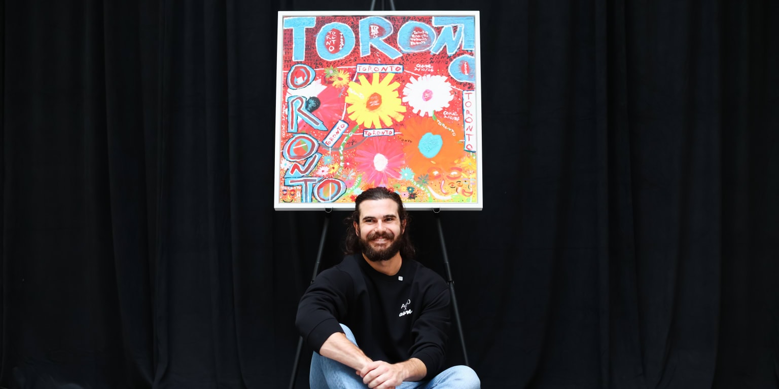 Dylan Cease’s artwork debuts at Art Gallery of Ontario event tied to Blue Jays charity drive