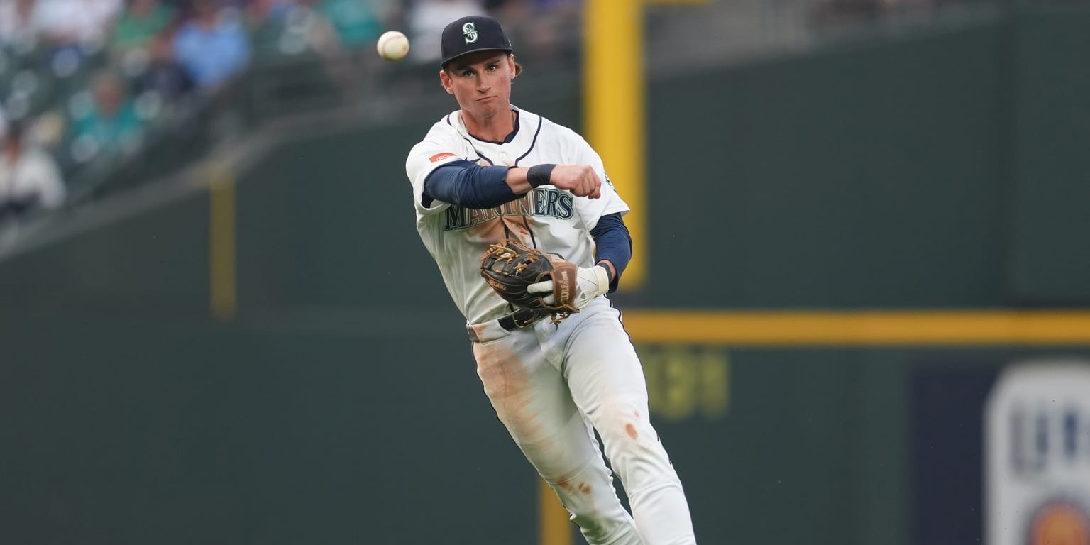 Mariners place Colt Emerson on 10-day injured list with wrist inflammation