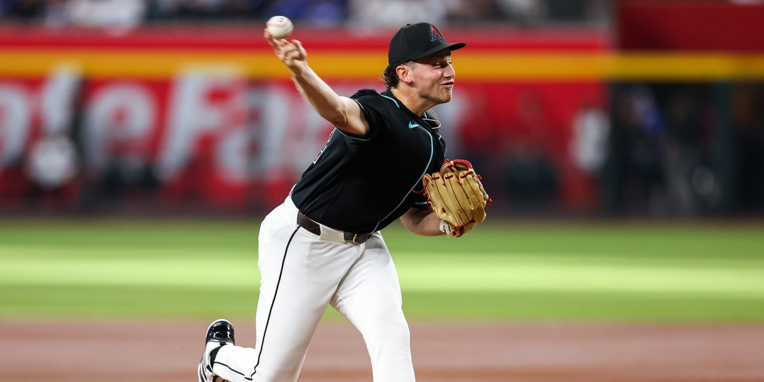 Brandon Pfaadt keeps rolling with 7 scoreless innings, but D-backs fall to Dodgers in 10