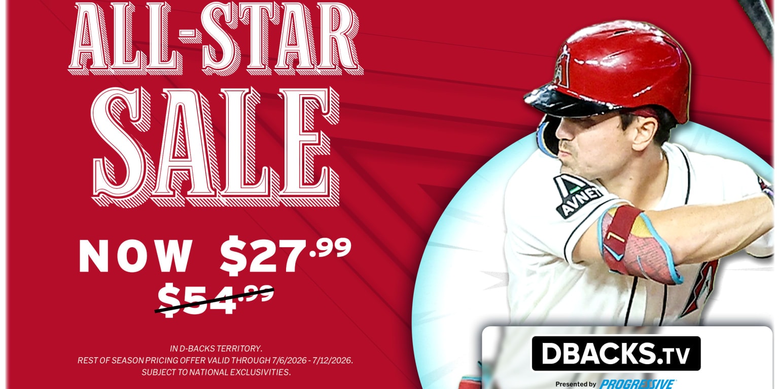 D-backs tap into All-Star week with DBACKS.TV promotion for $27.99