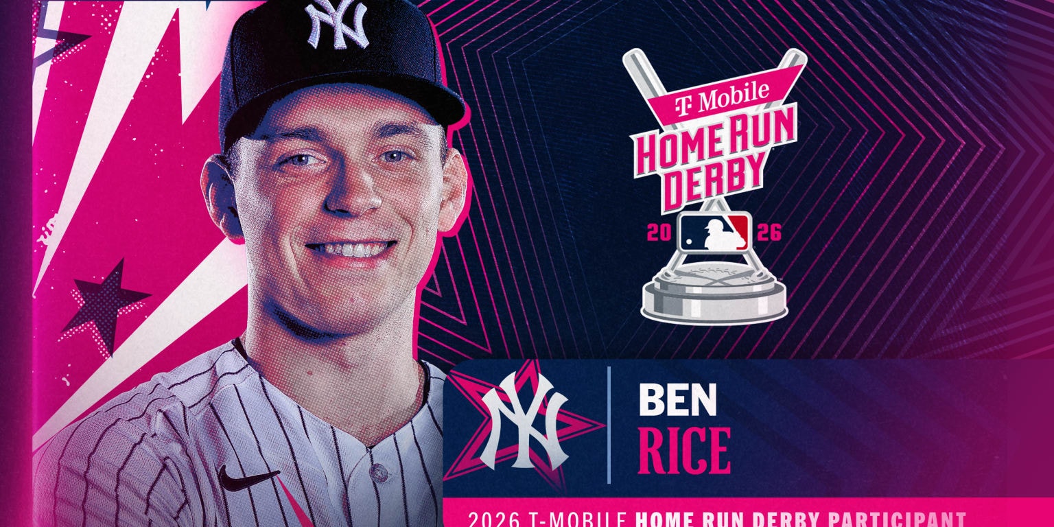 Ben Rice lines up for the 2026 Home Run Derby, with dad on the mound