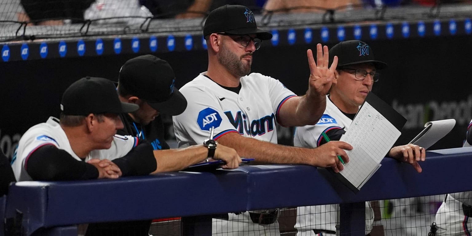 Marlins go all-in on dugout pitch calling, with assistant coach Rob Marcello at the center