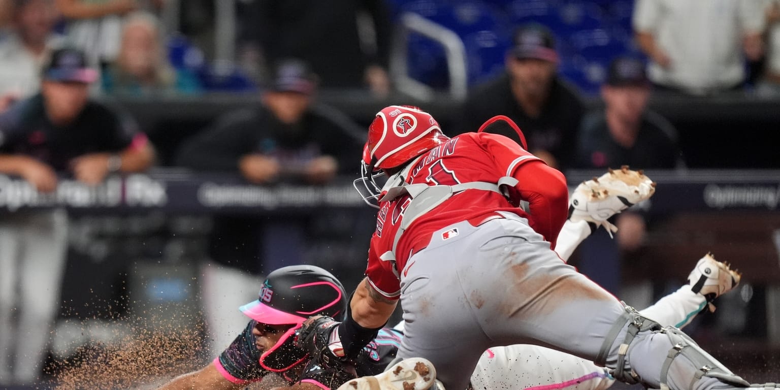 Marlins’ late push and aggressive base-running ends in another loss, extending an almost month-long skid