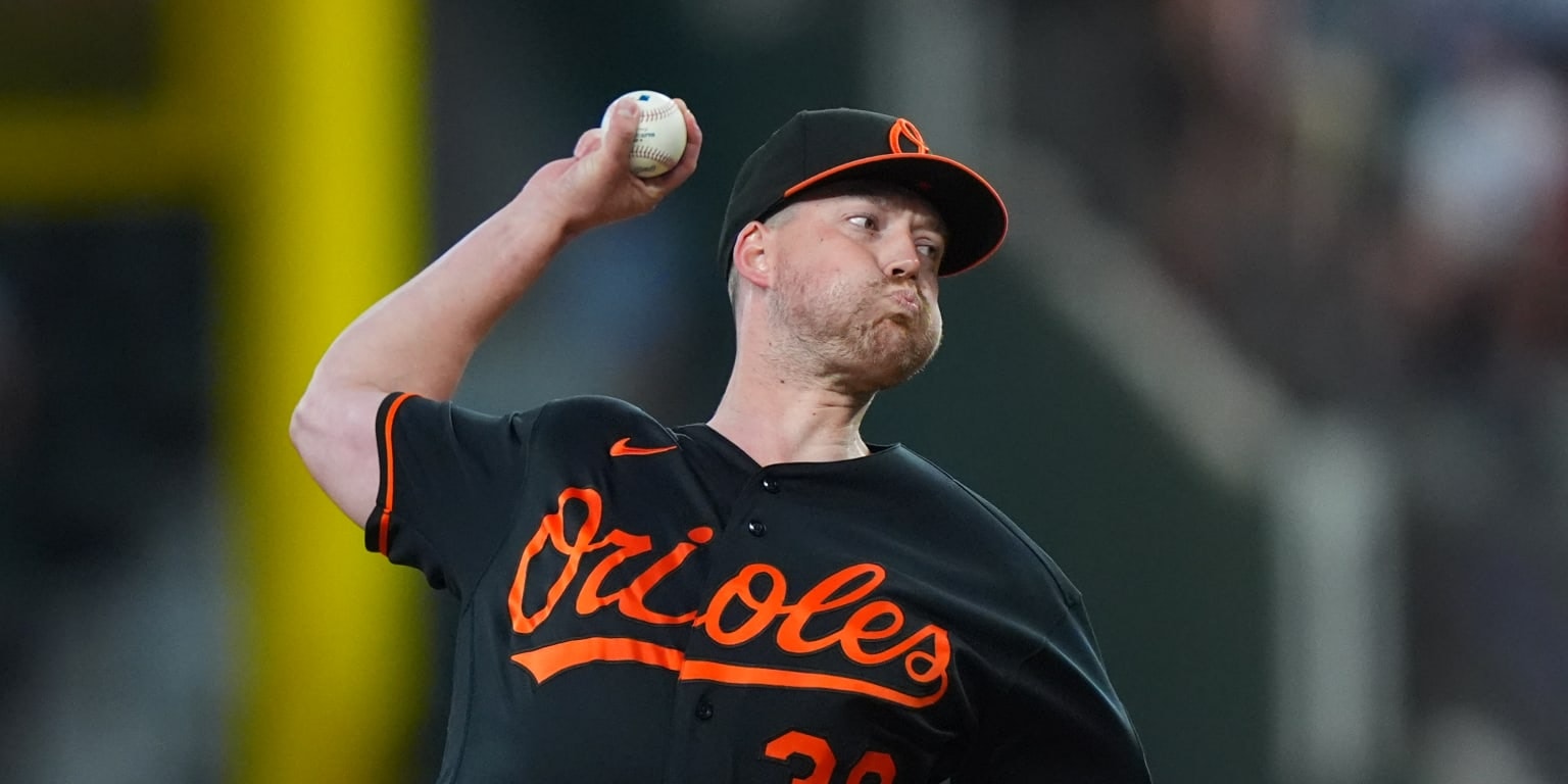 Kyle Bradish moves fastest to 500 strikeouts in Orioles history, passing Bedard in fewer than 90 career games