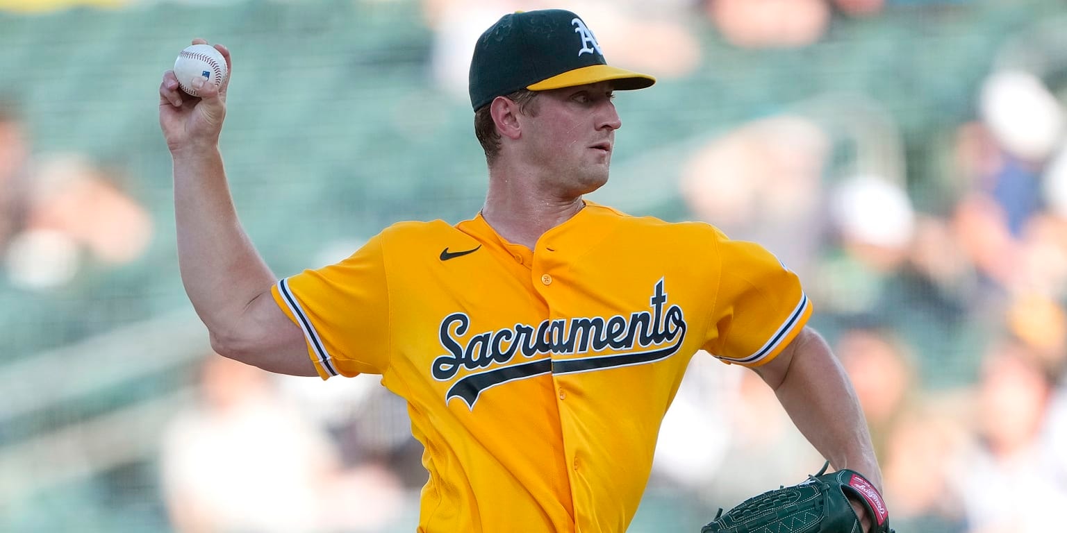 Jack Perkins shows upside for Athletics, even as “learning curve” continues