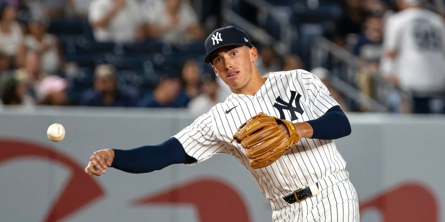 George Lombard Jr. makes an error for a sixth straight game, a troubling wrinkle in Yankees’ call-up calculus